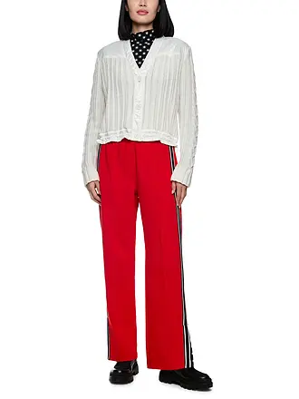 MARC CAIN | Pantaloni a gamba larga WASHINGTON | dunkelrot